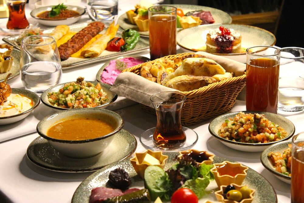 Meze sofrası